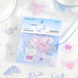 40pcs/lot Ins Retro Romantic 3D Decoration Stickers Diary DIY Scrapbooking Sticker Kawaii Korean Stationery Personalizd (ONLINE ORDER ONLY)