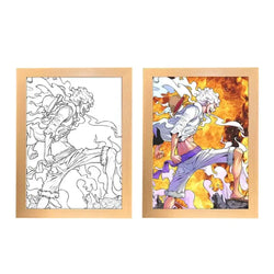 One Piece Photo Frame Night Light Luffy Zoro Christmas Gift (ONLINE ORDER ONLY)