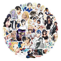 10/30/60PCS Summer Time Rendering Stickers Funny Anime Sticker Scrapbook Luggage Laptop Guitar Bike Skatebaord Cartoon Decals (ONLINE ORDER ONLY)