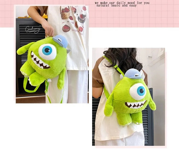 Disney Plush Backpack - Mike Wazowski (Monsters Inc.) (ONLINE ORDER ONLY)