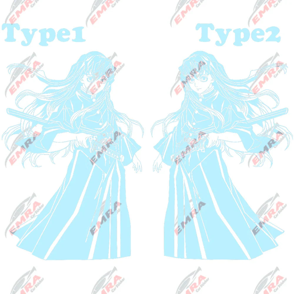 Anime For The Samurai Car Sticker Whole Body Auto Parts Personalized Decoration Sticker Prevent Bask In Waterproof Vinyl Decals (ONLINE ORDER ONLY)
