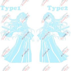 Anime For The Samurai Car Sticker Whole Body Auto Parts Personalized Decoration Sticker Prevent Bask In Waterproof Vinyl Decals (ONLINE ORDER ONLY)