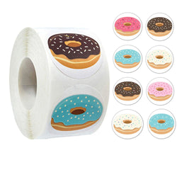 500pcs/roll Animal Cartoon Stickers Kids Toy Stickers Various Cute Design Patterns School Teacher Reward Stationery Stickers (ONLINE ORDER ONLY)