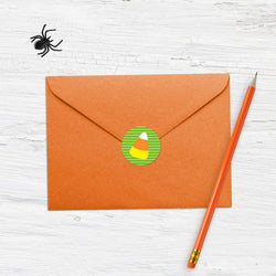 500pcs/Roll Halloween Horror Cartoon Round Sealing Stickers DIY PVC Laptop Decals Decoration Stiker Reward Gift Toys (Online Order Only)