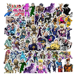 JoJo's Bizarre Adventure Stickers Pack for Luggage, Phone, Skateboard, Laptop, Fridge (Online Order Only)