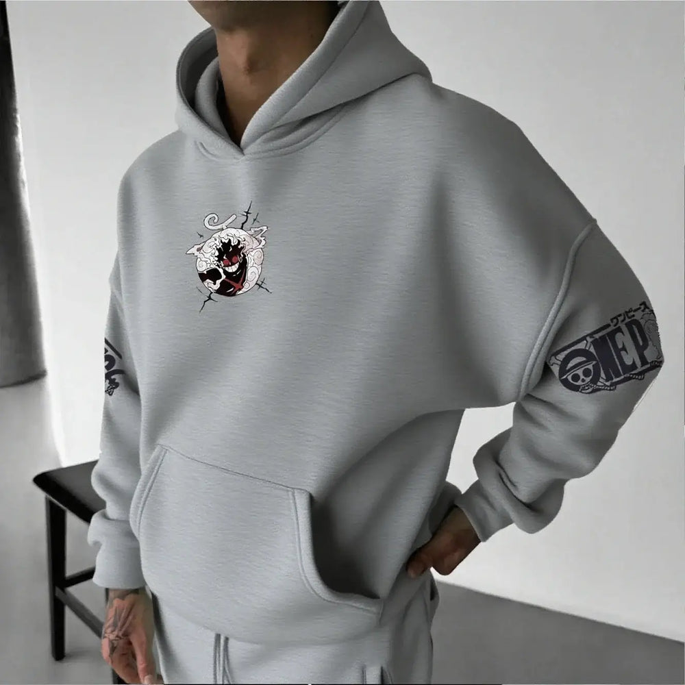 One Piece Luffy Gear 5 Nika Anime Hoodie Streetwear (ONLINE ORDER ONLY)