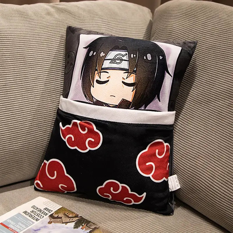 Naruto Anime Plush Pillow: Kakashi & Naruto Soft Doll Toy (ONLINE ORDER ONLY)