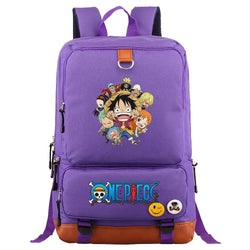 One Piece Luffy Printed Unisex Backpack School Travel Bag (ONLINE ORDER ONLY)