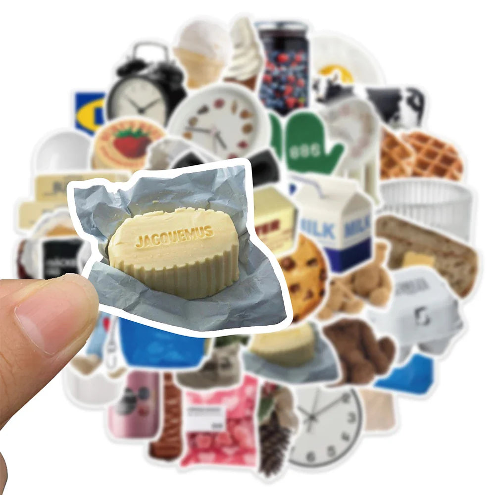 10/30/50pcs Food and Household Item Sticker Packs (ONLINE ORDER ONLY)