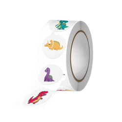 100-500Pcs Children's Cartoon Stickers Little Dinosaur Pattern Kids toy Stationery Supplies School Teacher Supplies Sticker (ONLINE ORDER ONLY)