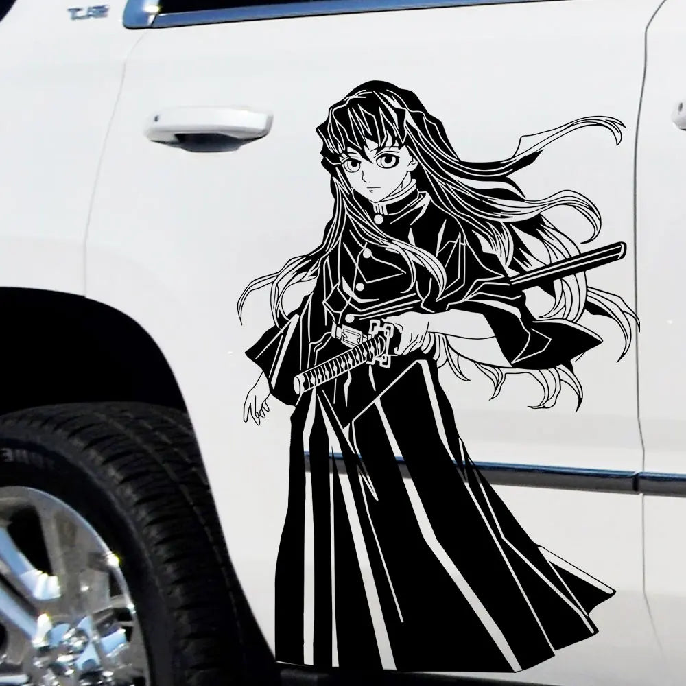 Anime For The Samurai Car Sticker Whole Body Auto Parts Personalized Decoration Sticker Prevent Bask In Waterproof Vinyl Decals (ONLINE ORDER ONLY)