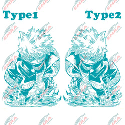 1PCS Large Anime Sticker For Car Hoor Hood External Accessories Die Cutting Waterproof Suntan Prevention Vinyl Decals (ONLINE ORDER ONLY)