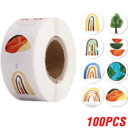 100-500pcs Cartoon Reward Sticker Children Encouragement Sealing Labels Kids Gifts Decorative Teacher Supplies Animal Sticker (ONLINE ORDER ONLY)