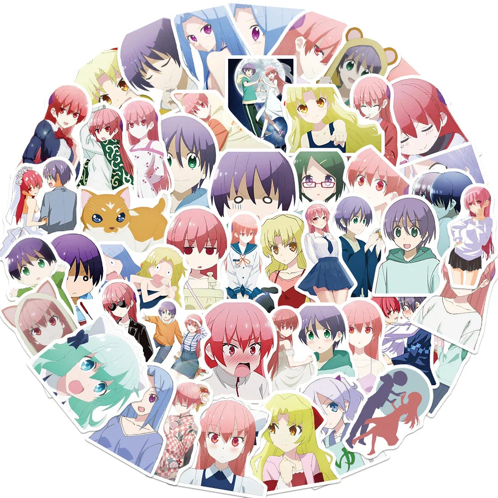 TONIKAWA Anime Stickers: Waterproof, Cute, Decorative Decals for Cup, Phone, Laptop, Toy - 10/25/50PCS (Online Order Only)