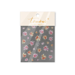 Fireworks Bloom Romantic Starry Sky Goldfish Metallics Color Gradient Self Adhesive Nail Art Stickers Halo Dyeing Manicure Decal (ONLINE ORDER ONLY)