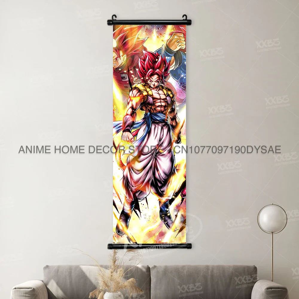 Dragon Ball Posters: Goku & Vegeta Anime Wall Scrolls (ONLINE ORDER ONLY)
