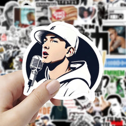 Killer White Detroit Rapper Eminem Sticker Pack (ONLINE ORDER ONLY)