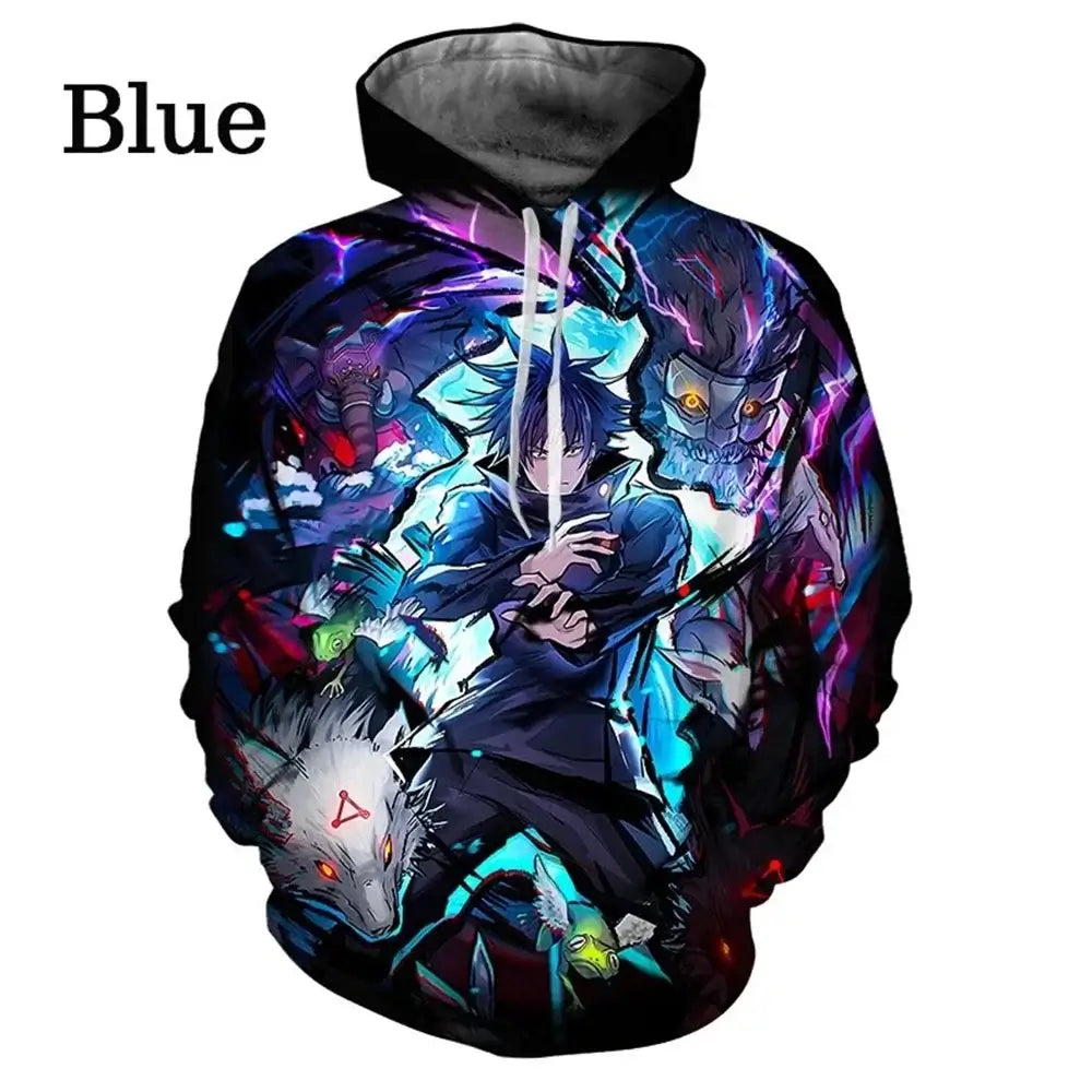 Jujutsu Kaisen Satoru Gojo Hoodie Anime Manga Sweatshirt (ONLINE ORDER ONLY)