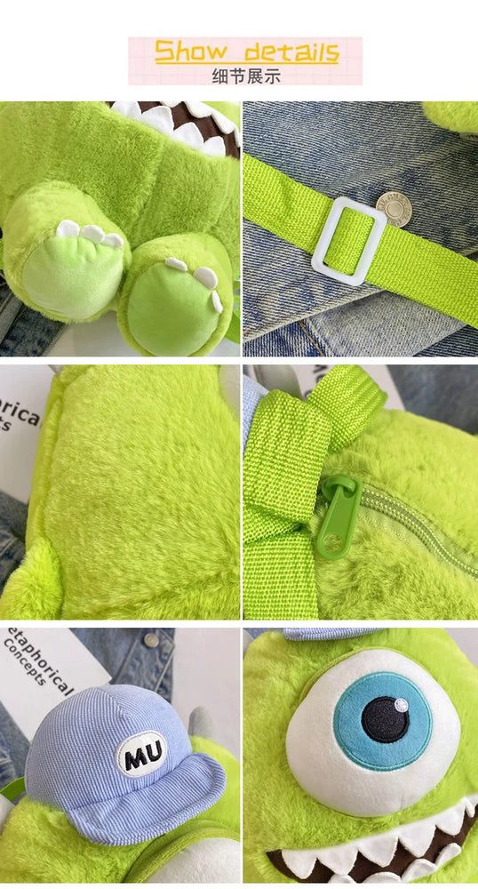 Disney Plush Backpack - Mike Wazowski (Monsters Inc.) (ONLINE ORDER ONLY)