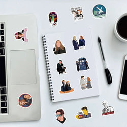 10/50Pcs Crime Thriller TV Series The X-Files Stickers For Pack On Laptop Car Guitar Book Luggage Decoration Diary Pegatina (ONLINE ORDER ONLY)