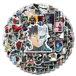 Kaiju No. 8 Anime Stickers - 10/30/50/110PCS for Scrapbook, Laptop, Phone, Bike, Skateboard (Online Order Only)
