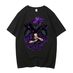 Solo Leveling T Shirt Sung Jinwoo Harajuku Graphic Tee (ONLINE ORDER ONLY)