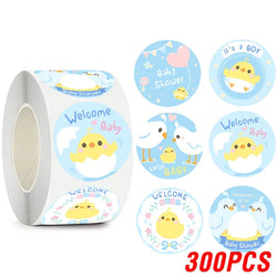 100-500pcs Kawaii Children Reward Stickers Creative School Supplies Cute Animal Encourage Sticker 2.5cm Circle Kids Toy Stickers (Online Order Only)