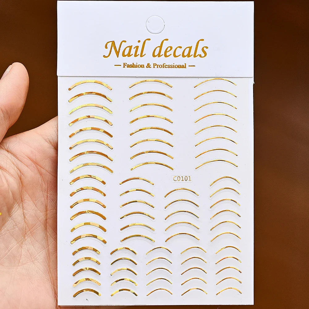 1PC Heart Love Design 3D Nail Art Sticker English Letter Self-Adhesive Slider Valentine's Day DIY Manicure Tips Accessories Tool (ONLINE ORDER ONLY)
