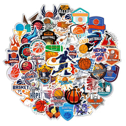 Graffiti Basketball Stickers Decals for Phone Helmet Laptop Skateboard (Online Order Only)