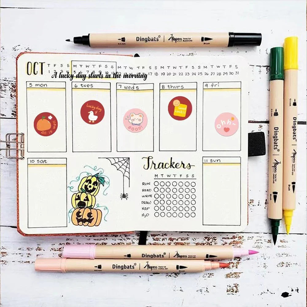 100-500pcs Cute Cartoon Sealing Stickers 1Inch Animal Scrapbook Envelope Gift Decor Labels Children Stationery Sticker (ONLINE ORDER ONLY)