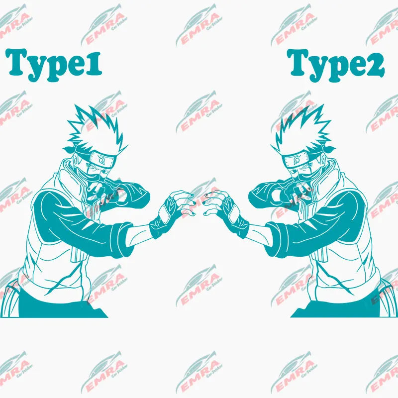 Anime Sticker For Car Sticker Decoration Window Body Hood Creative Personality Big Stickers Die Cutting PVC Vinyl Decals (ONLINE ORDER ONLY)