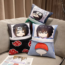 Naruto Anime Plush Pillow: Kakashi & Naruto Soft Doll Toy (ONLINE ORDER ONLY)