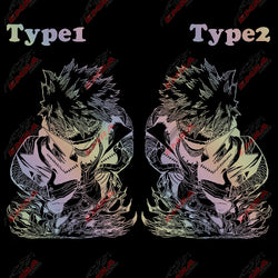 1PCS Large Anime Sticker For Car Hoor Hood External Accessories Die Cutting Waterproof Suntan Prevention Vinyl Decals (ONLINE ORDER ONLY)
