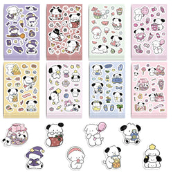 8/16/32pcs Cute Children DIY Puzzle Sticker 8 Animals Dogs Make A Face Funny Assemble Jigsaw Stickers Kids Educational Toys﻿ (ONLINE ORDER ONLY)