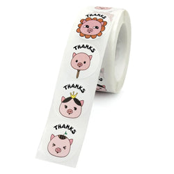 New Animals Reward Sticker 100-500pcs English Encourage Words Labels For Praise Kids Gift Motivational Stickers Toys (ONLINE ORDER ONLY)