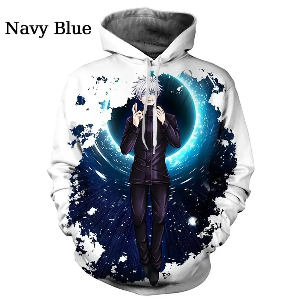 Jujutsu Kaisen Satoru Gojo Hoodie Anime Manga Sweatshirt (ONLINE ORDER ONLY)