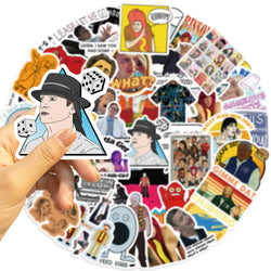 50pcs I Think You Should Leave Stickers Waterproof Stickers Decals For Car Motorcycle Laptop Luggage Water Bottle Decor (ONLINE ORDER ONLY)