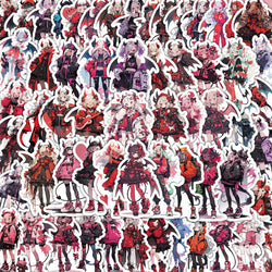 Anime Gothic Daemon Girl Stickers Decals for Kids Toys Guitar Laptop Suitcase Car (Online Order Only)