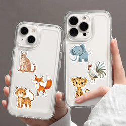 50pcs Cute Childrens Book Paintings Stickers Vinyl Waterproof Stickers for Kids Toy Animals Decals for Loptop Water Bottle Phone (ONLINE ORDER ONLY)