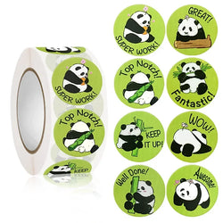500Pcs Panda Animal Thank You Seal Labels For Business Package Gift Decoration Greeting Cards Stationery Sticker (Online Order Only)