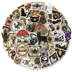 10/50Pcs Gothic Pharmacist Potion Bottle Stickers Aesthetic Suitcase Skateboard Luggage Phone Car Styling Sticker Decal Pegatina (ONLINE ORDER ONLY)