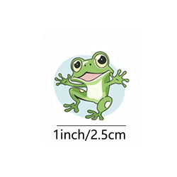 100-500pcs Frog Animals Reward Stickers School Students Cute Cartoon Encouragement Sticker Scrapbooking DIY Gift Decoration (ONLINE ORDER ONLY)