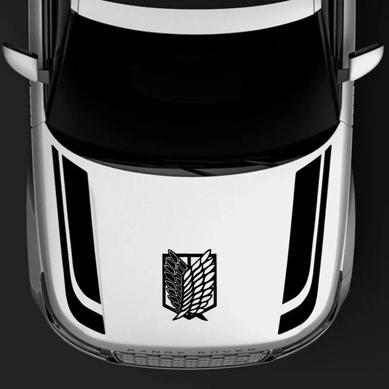 Wings of Freedom,CARTOON Stickers,High quality sticker for cars trucks motorcycles &laptops! (ONLINE ORDER ONLY)