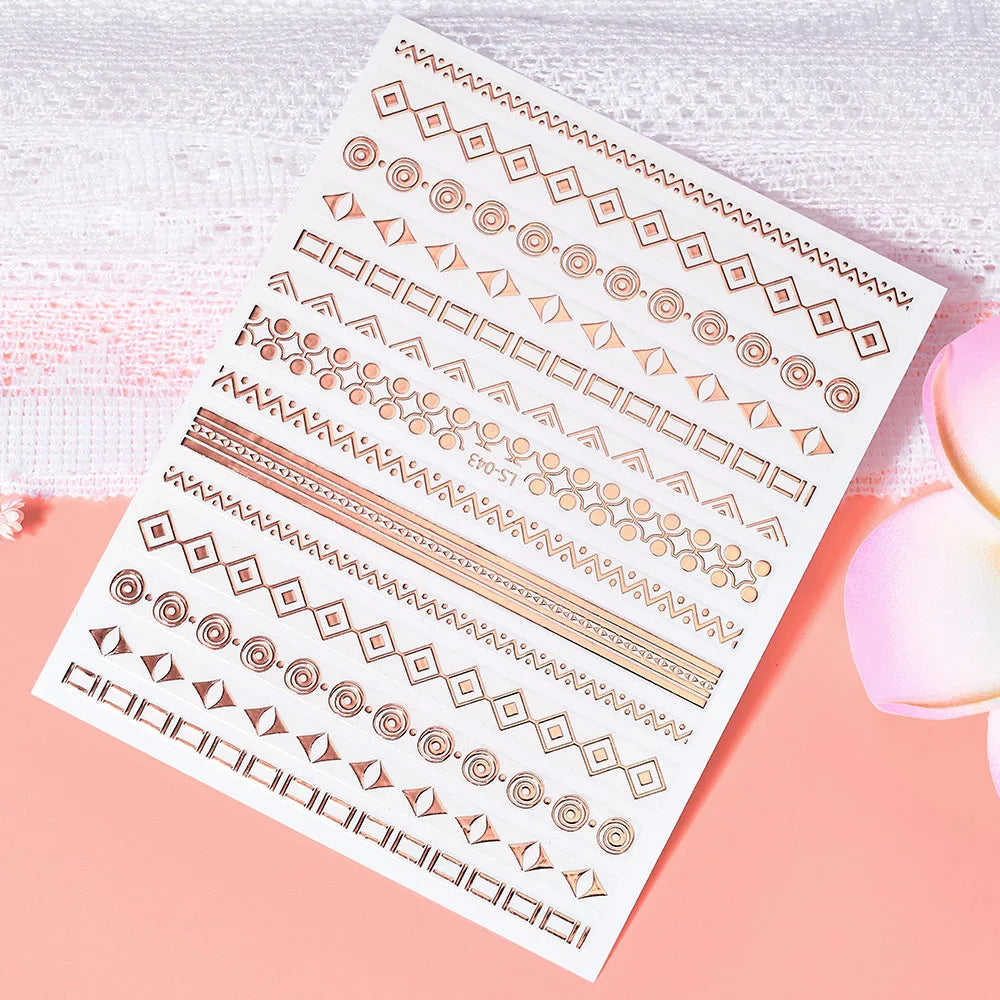 1PC Heart Love Design 3D Nail Art Sticker English Letter Self-Adhesive Slider Valentine's Day DIY Manicure Tips Accessories Tool (ONLINE ORDER ONLY)