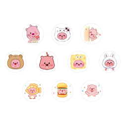 100-500pcs Cute Animal Stickers Children's Rewards Stickers Party Gifts Decorative Labels Scrapbook Stationery Stickers (ONLINE ORDER ONLY)