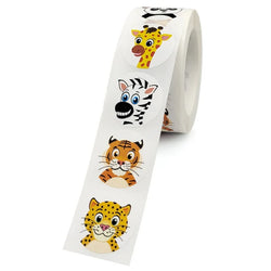 500pcs Round Cartoon Toys Animal stickers for kids Teacher Reward Encourage Sticker Office Stationery for children 1inch (ONLINE ORDER ONLY)
