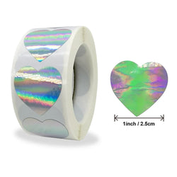 100-500pcs Chroma Heart Labels Stickers Color Code Dot Labels Stickers 1 Inch Red,blue,pink,black,custom Stickers Stationery (ONLINE ORDER ONLY)