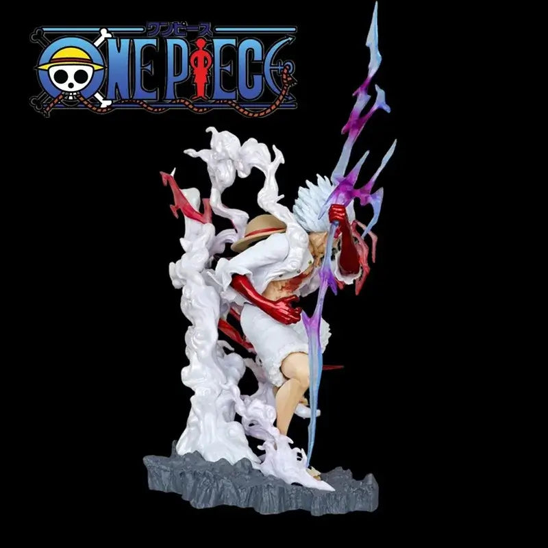 One Piece Luffy Statue: 28cm Lightning Movable Model (ONLINE ORDER ONLY)