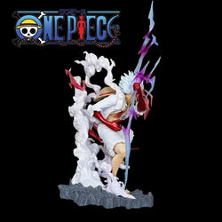 One Piece Luffy Statue: 28cm Lightning Movable Model (ONLINE ORDER ONLY)