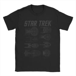 Star Trek Spaceships Of Starfleet T-Shirt - 10 Variants (ONLINE ORDER ONLY)